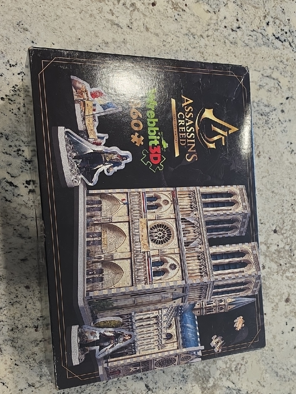 Assassin's Creed 3D Puzzle Kit - Notre Dame Model (Black Box)